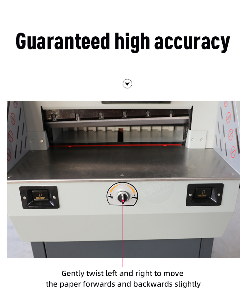 Excellent 3 Motors A4 Guillotine Desktop Electric Paper Cutter for Precision Cutting