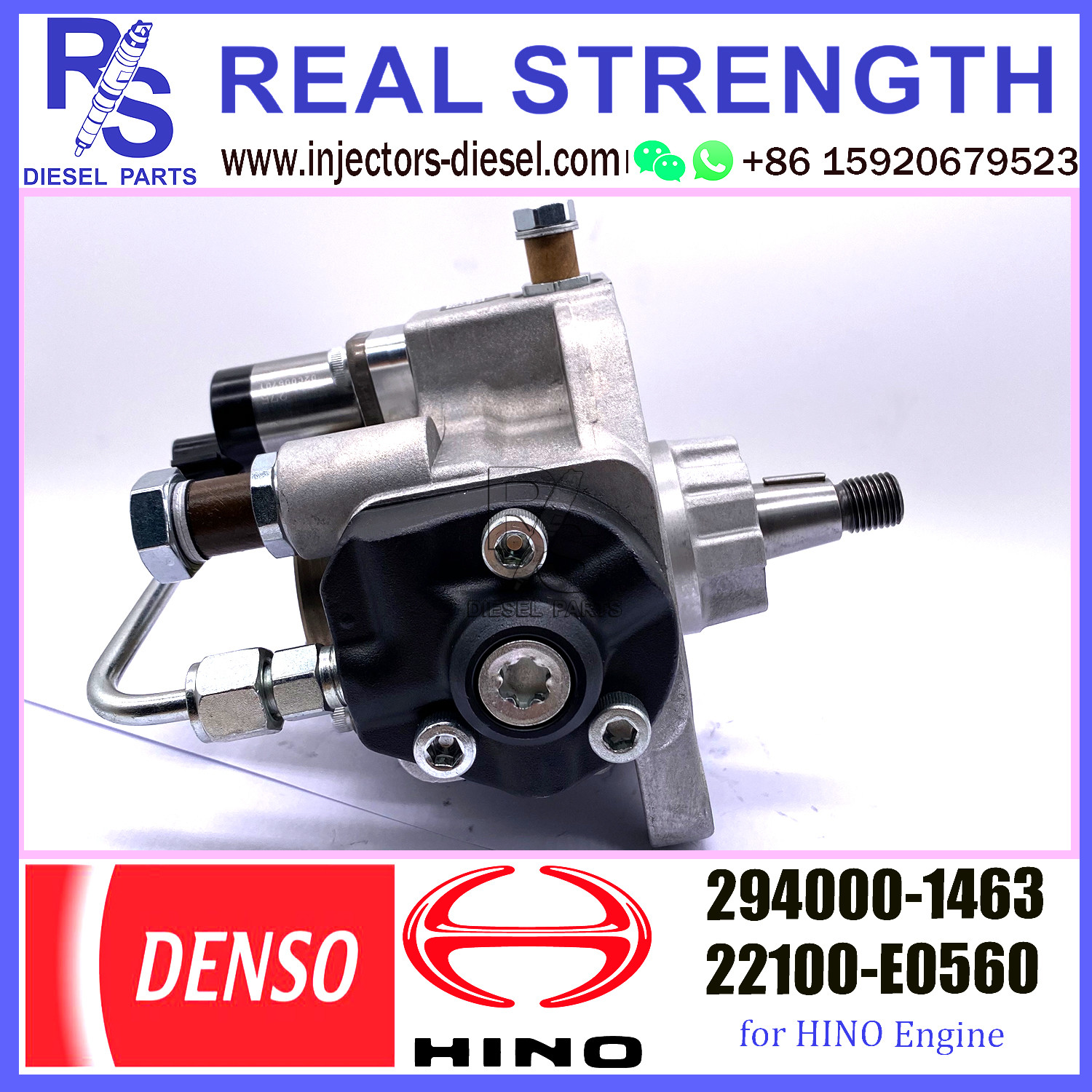 DENSO HP3 Diesel Engine Fuel Pump 294000-1461 294000-1462 294000-1463 22100-E0560