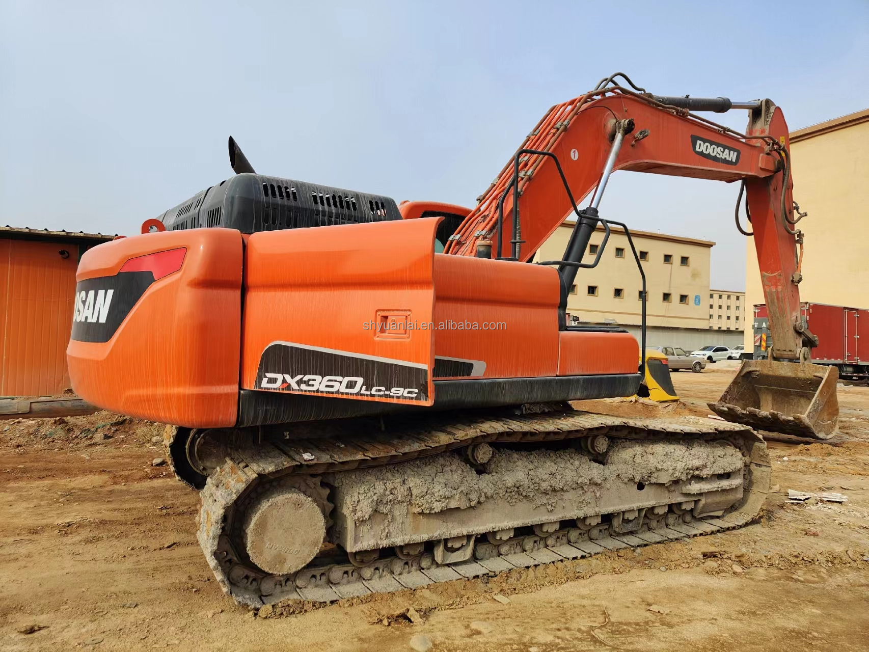 Affordable Second Hand DOOSAN DX360 Excavator with Original Paint and Good Condition