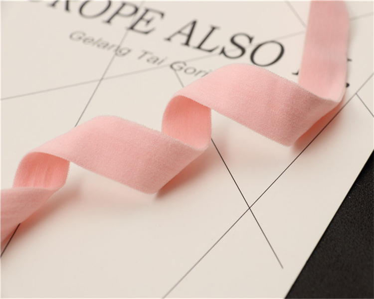 Custom Bra Elastic Band Polyester Spandex Nylon Jacquard Coated Garment Home Textile