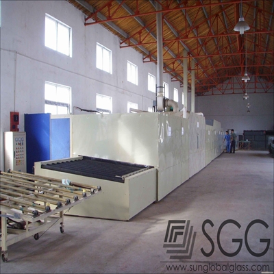 customized size frosted glass wall