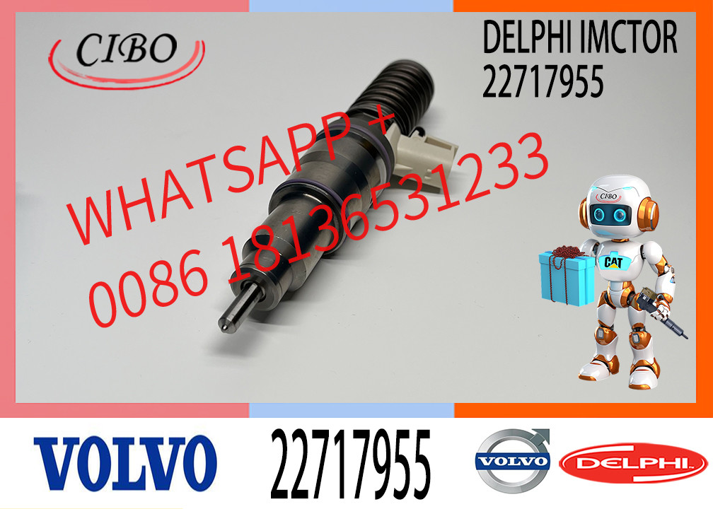 Truck Fuel Injector 22717955 Common Rail Injector BEBE5L08001 BEBE5L08101 For VOL-VO MD16 EURO 6
