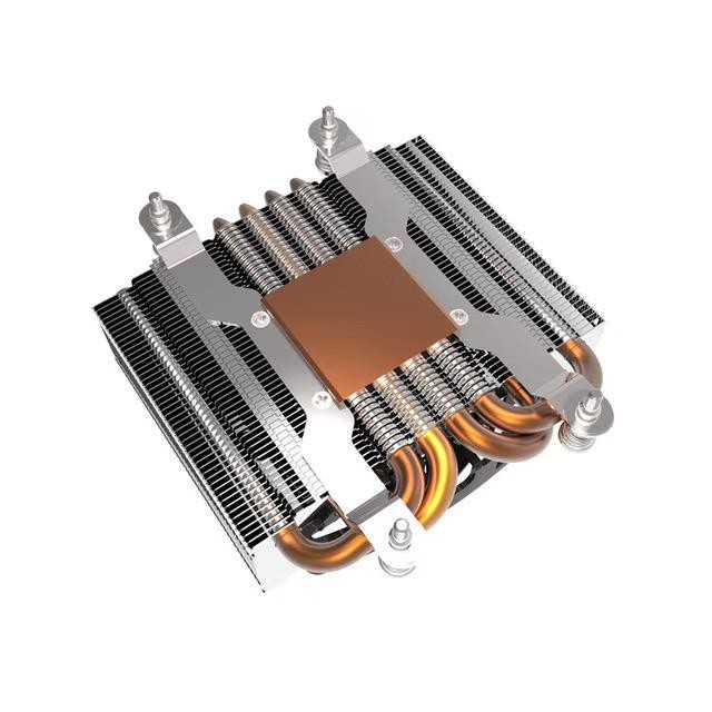 LF OEM Stamping Aluminum Cold Plate Heat Sink With White Powder