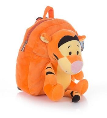 Cute Disney Plush Tigger School Backpacks Orange Color For Kid For Promotion