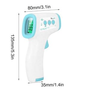 White Body Dual Mode Infrared Forehead Thermometer