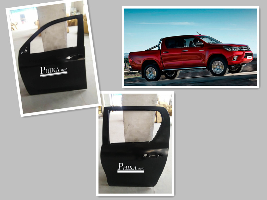 Durable Auto Body Toyota Door Shell Black 0.8 Mm Thick Steel Made