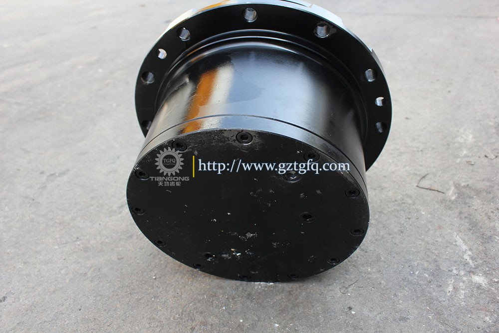 R80-7 Tooth Box Travel Gearbox Assembly Alloy Steel XKAY-01863