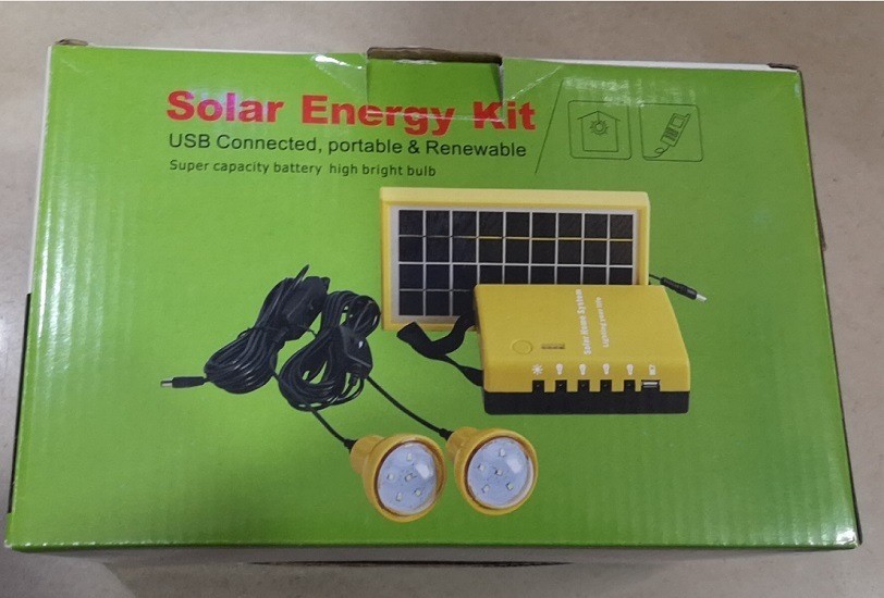Outdoor Portable Solar Lighting Systems DC 9V With Rechargeable Lead Acid Battery