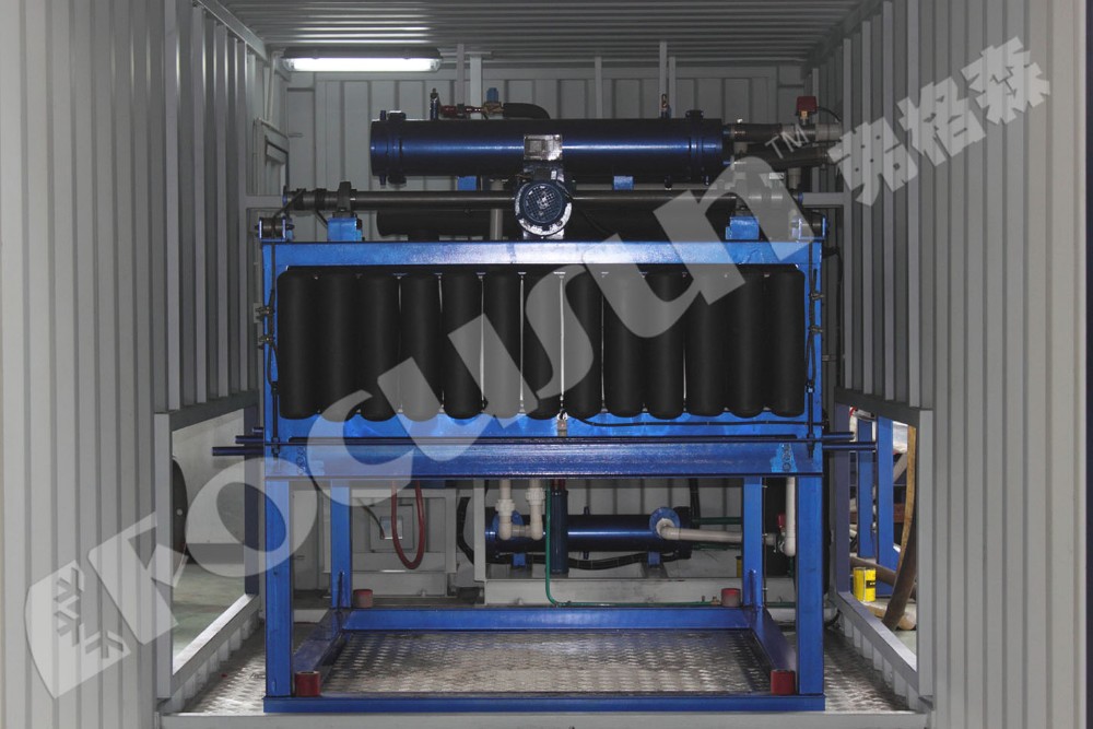 65.3kw Solar Fully Auto Block Ice Machine for Africa Container Portable 2022 10MT