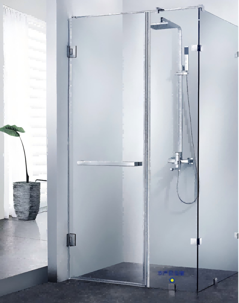Glass Door Casting Stainless Steel Glass Brackets Secure Shower Room Accessories