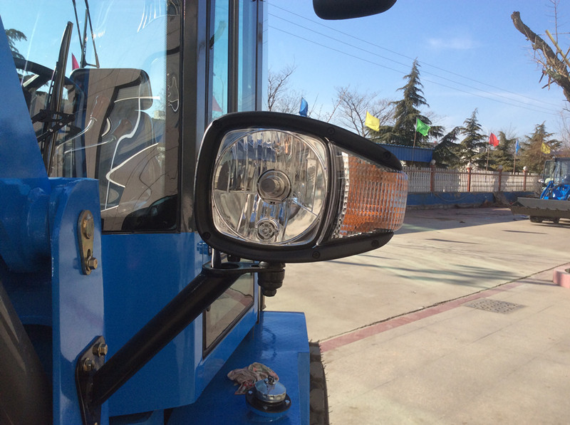 agricultural equipment 1.2 ton wheel loader for sale blue color
