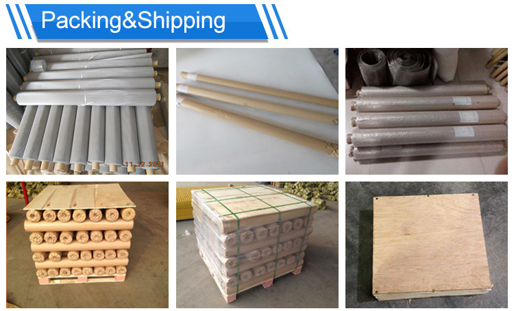 5 10 20 25 50 100 Micron Ultra Fine 304 316 316l Stainless Steel Wire Mesh Screen / Net / Filter Cloth