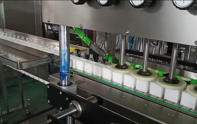 High Efficiency Disinfectant Filling Machine Easy To Operate 0.8kw 220v