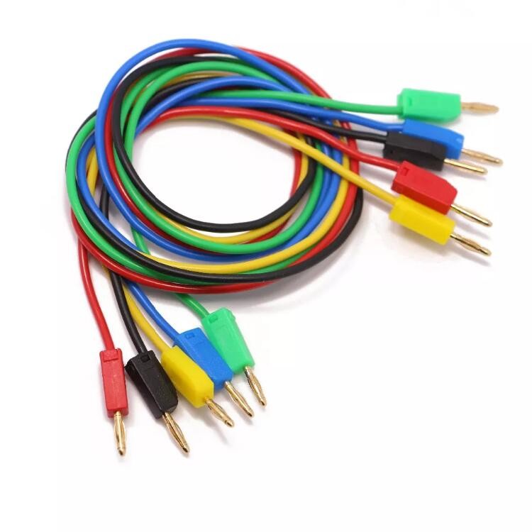 4mm Banana Plug Multimeter Test Leads 16A-30A With Silicone Jacket