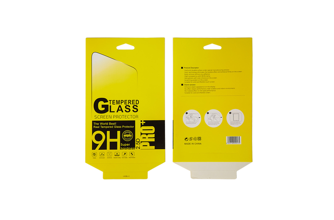 High Quality Custom Coated Paper Box Phone Glass Screen Protector Packaging Box