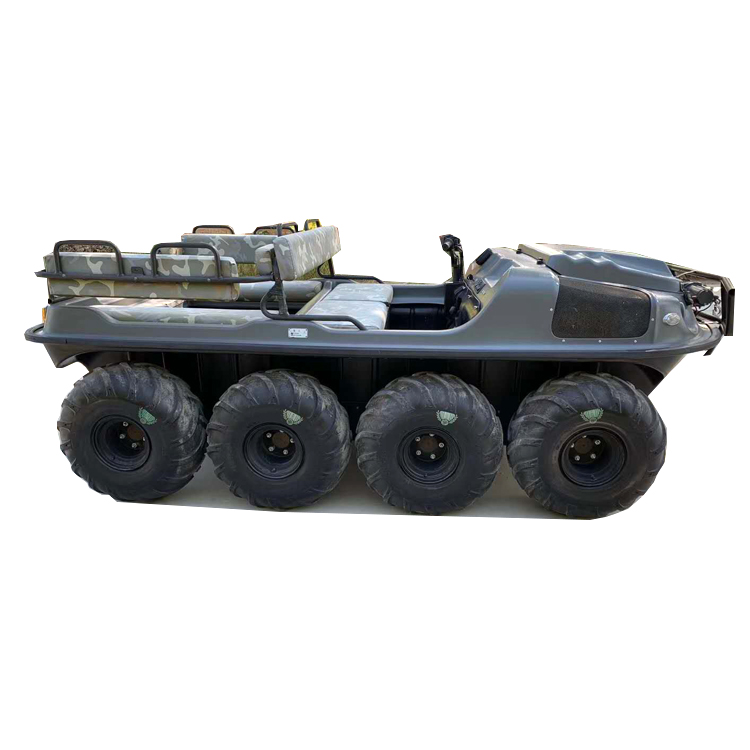 8 Wheels Drive Flood Rescue Amphibious Vehicle For Lake