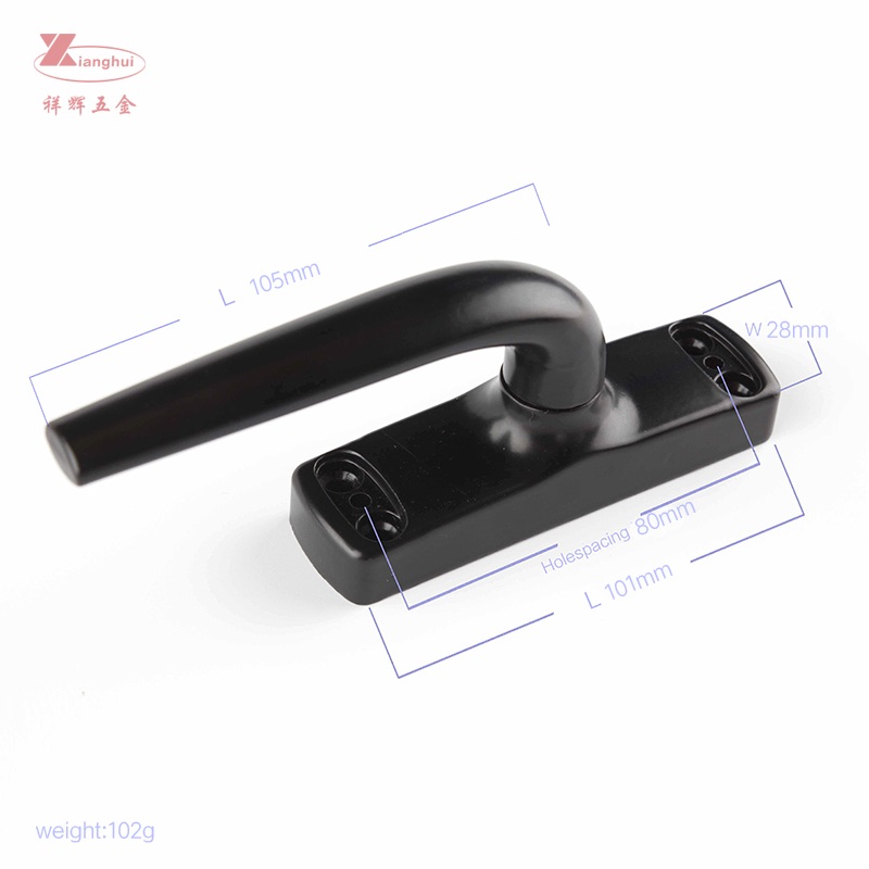 Modern Design Aluminum Hardware Door Handle for Hotel Villa Apartment Office Building