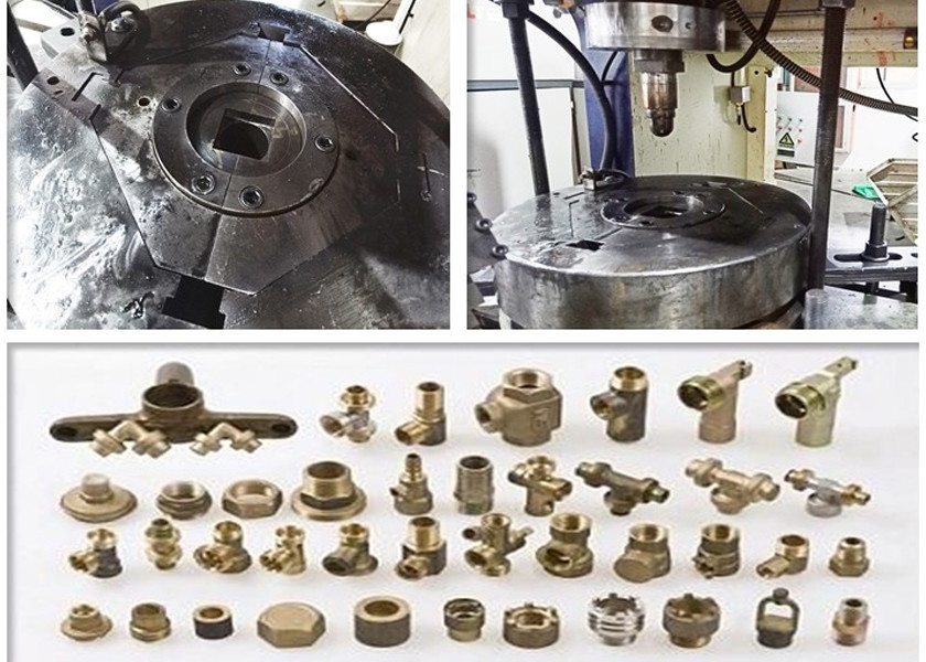 Brass Valve Closed Die 7.5kw 800KN CNC Forging Machine