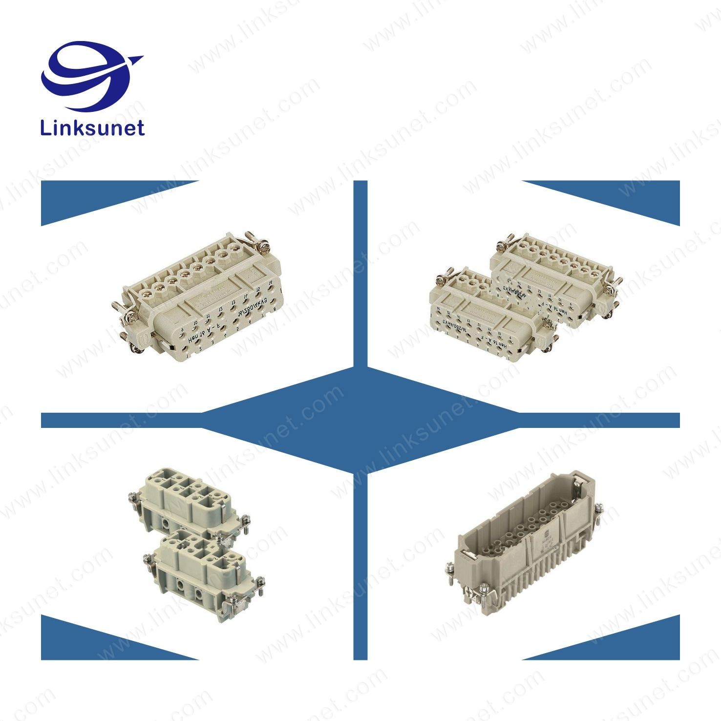 3M C3811 / 10SF Add Harting Terminal Harness 2 Lines 10 Way 2.54mm Pitch IDC Cable Connector