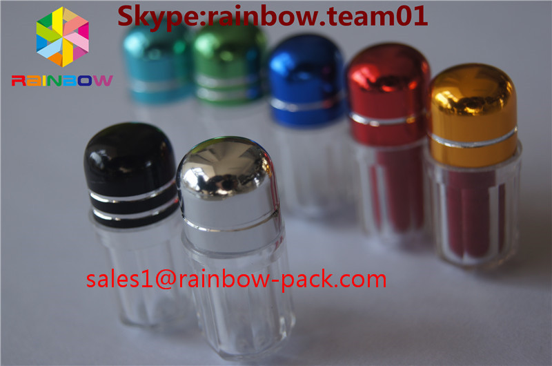 plastic pill bottles for sale rhino 13 empty capsule bottle for sex pill mini waterproof pill box metal pill capsule