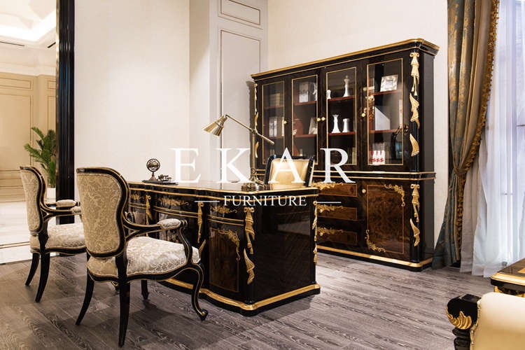 Modern Office Furniture Office Table Design Office Counter Design Office Chair And DTK-002