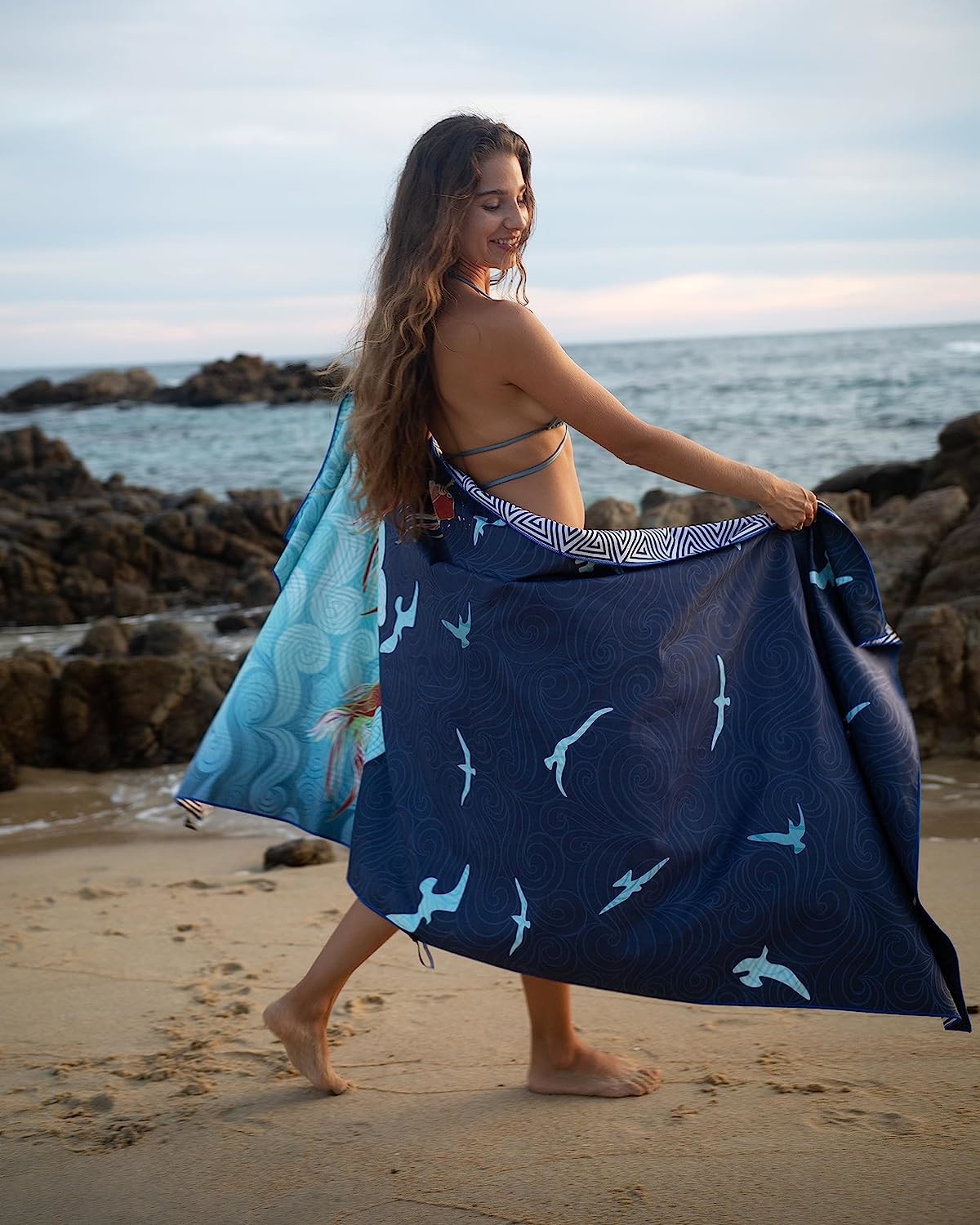 Digital / Transfer Printed Beach Towel With High Durability And Maximum Comfort