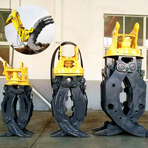 Buy cheap Rock Grapple Cat Excavator Attachments Large Open Dimension High Wear Resistance product