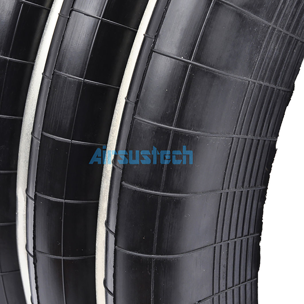 Yokohama S-500-3 Rubber Air Spring Replacement Triple Convoluted Punch Cushion