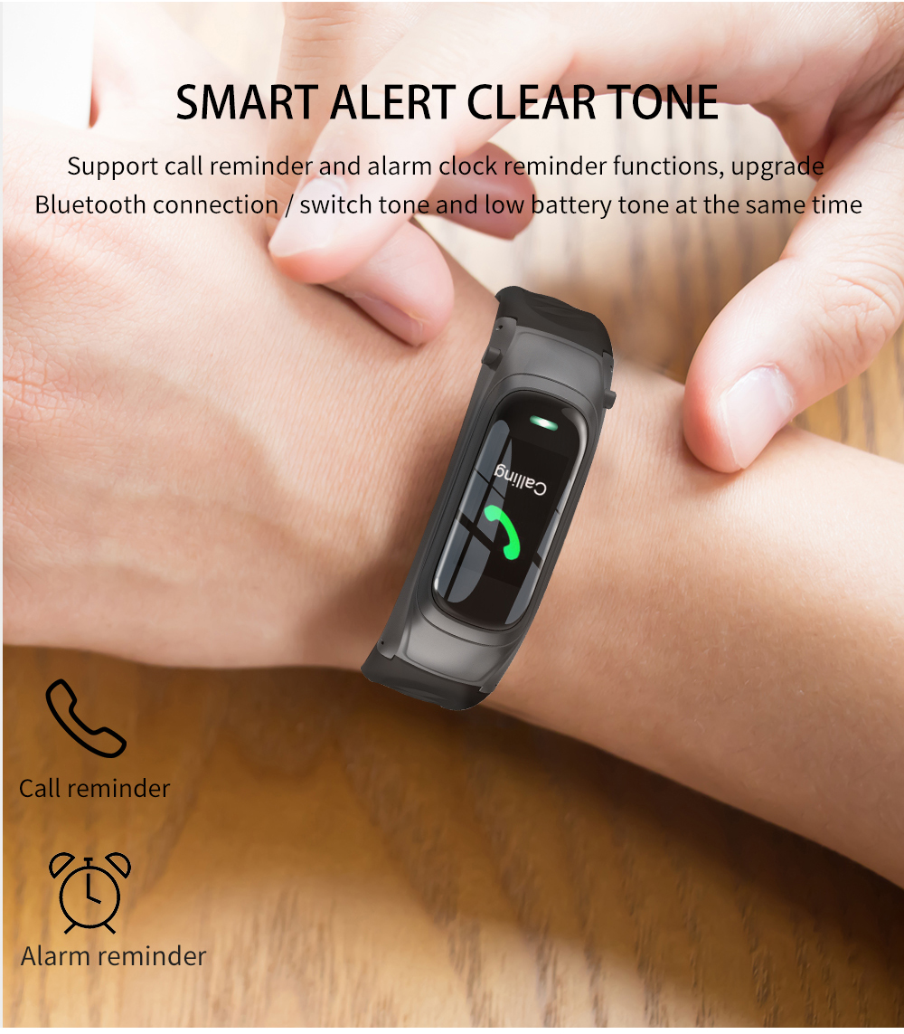Fashion Smart Bracelet B6 NFC 0.96 Inch TFT Color Display Blood Pressure Oxygen Monitoring Watch