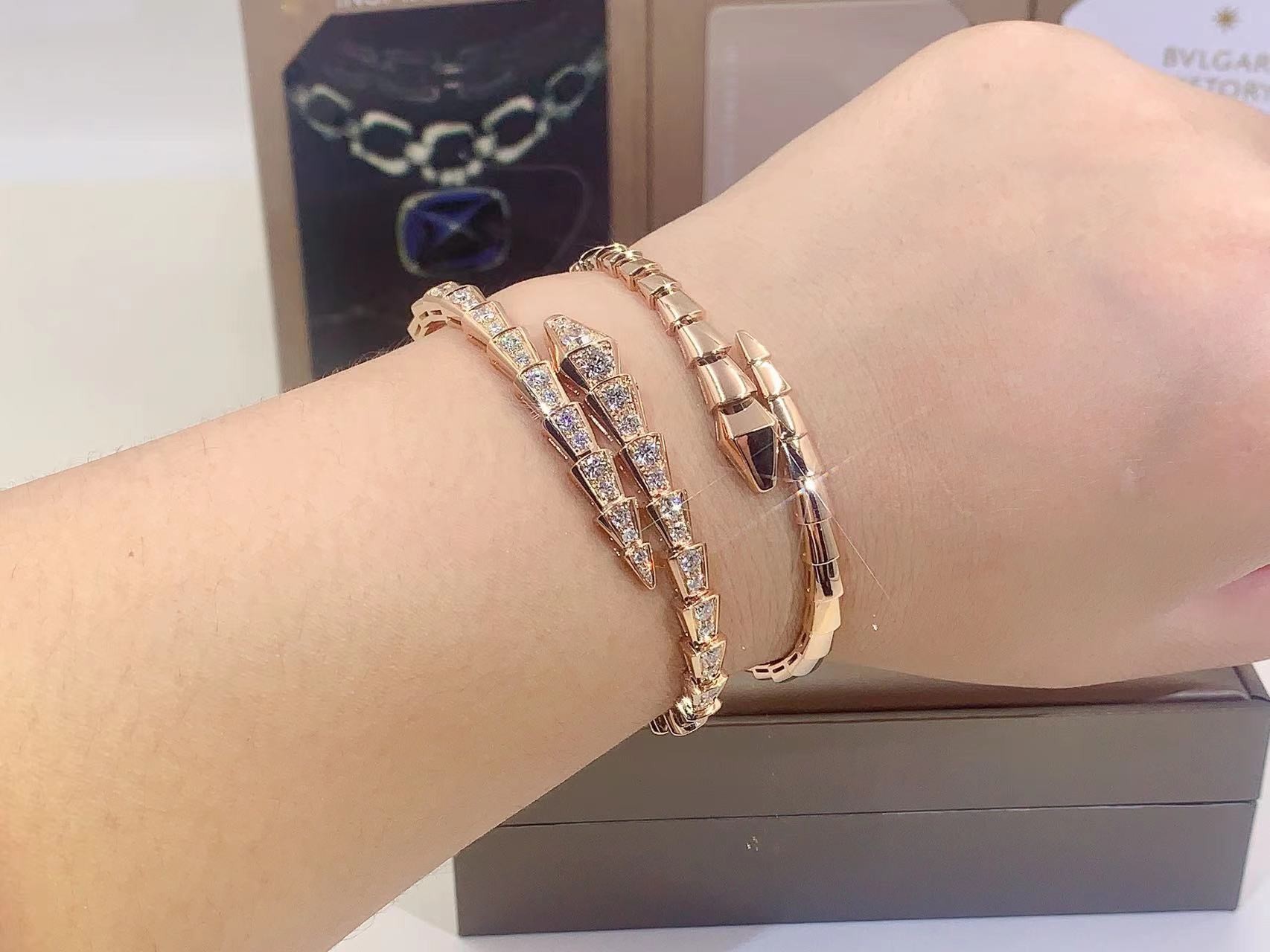 i Serpenti Viper Bracelet Serpenti Viper 18 Kt Yellow Gold Bracelet