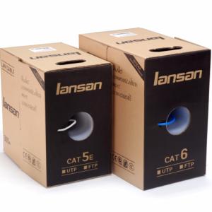 Buy cheap Indoor Outdoor Cat6 Lan Cable 23AWG CCA Conductor HDPE Insulation PVC Jacket product