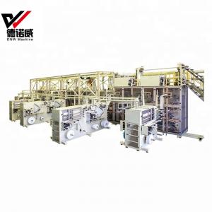 China Dnw-21 Different Design Baby Diaper Making Machine Diaper Production Machine on sale