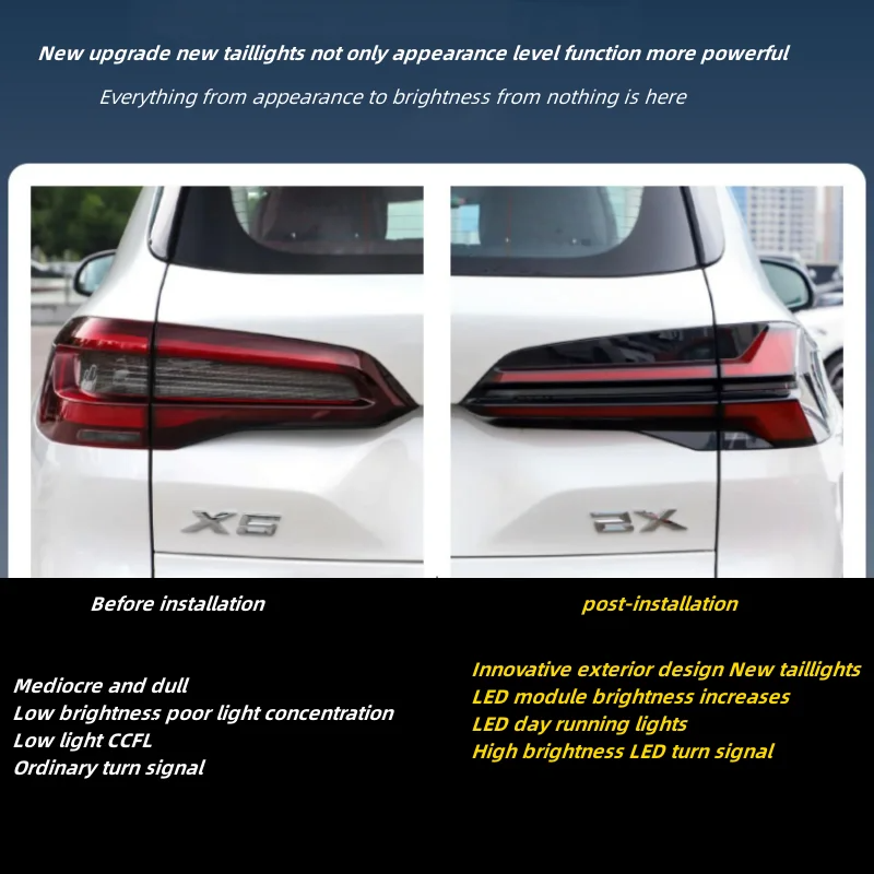 BMW X5 G05g18 19-23 Lci Dynamic Rear Tail Light Assembly For 5-Series Voltage 12v