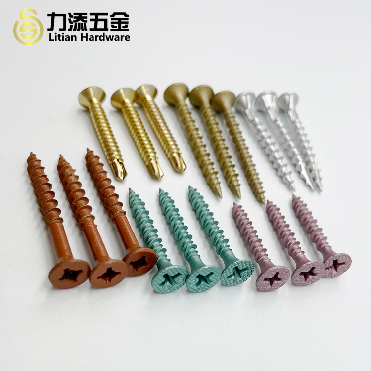 Phillips Flat Head Metal Screw Fasteners , API Self Drilling Drywall Screws