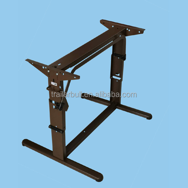 Manual Operation Luxury Folding RV Table Supports Truck Expedition Campers Accessory with Bed and Table