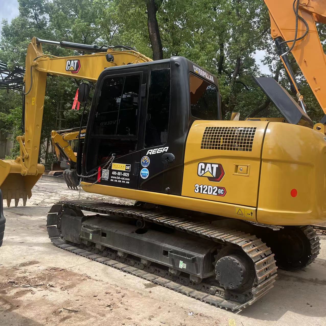 Second-hand excavator cat 312d Used construction machinery cat 312d excavators for sale