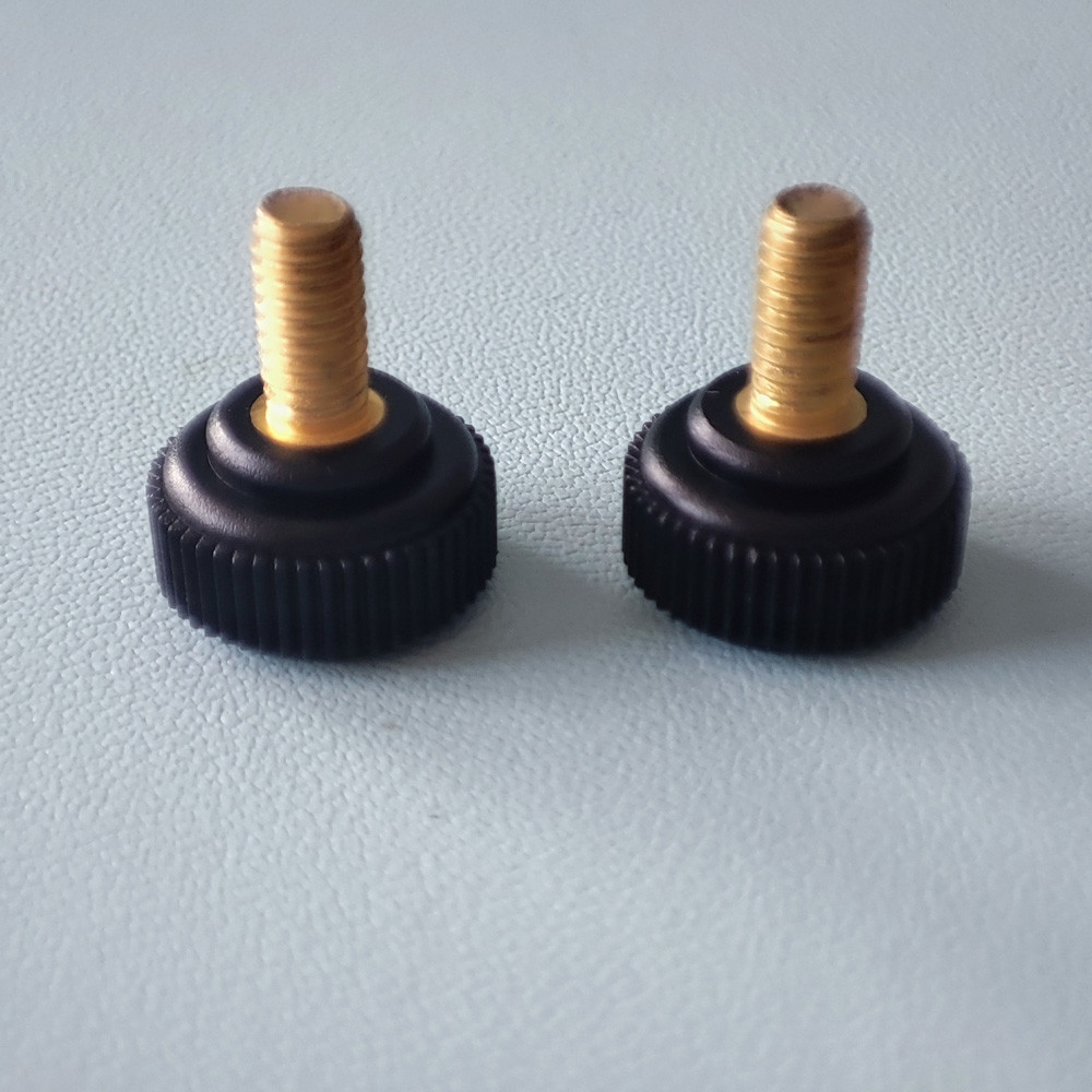 Grade 4.8 8.8 10.9 12.9 Hand Tighten Screw brass PA66 M4 Knurled Thumb Screw