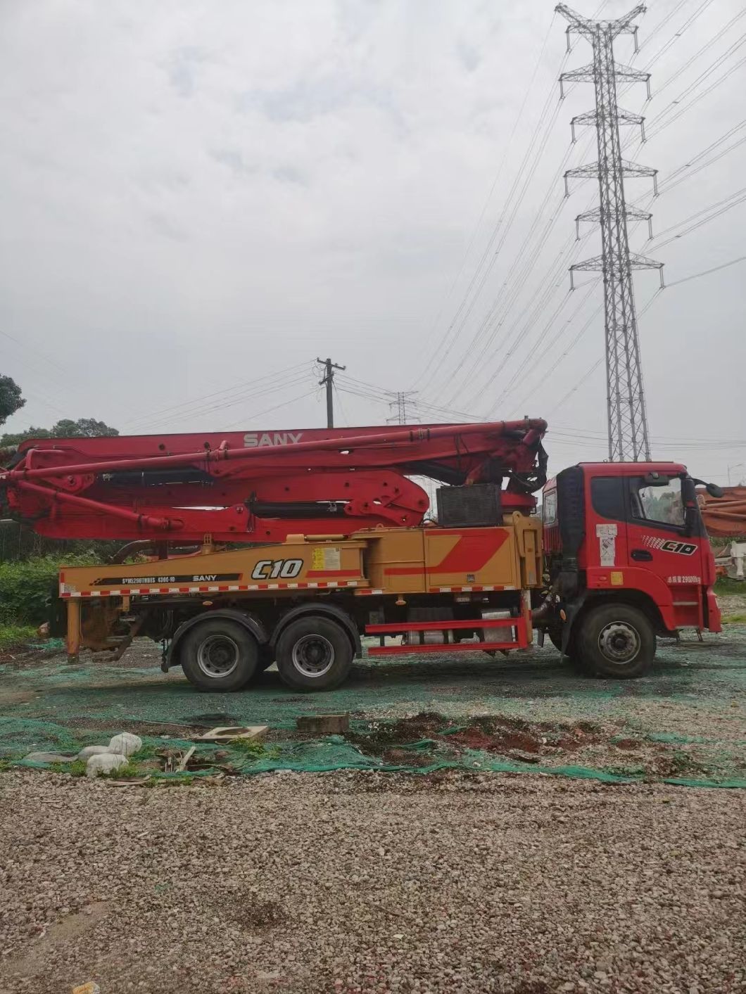 Professtional Batching Plant 2021 Sy 43m Concrete Pump on Sy Truck Top Ranking Heavy Construction Products