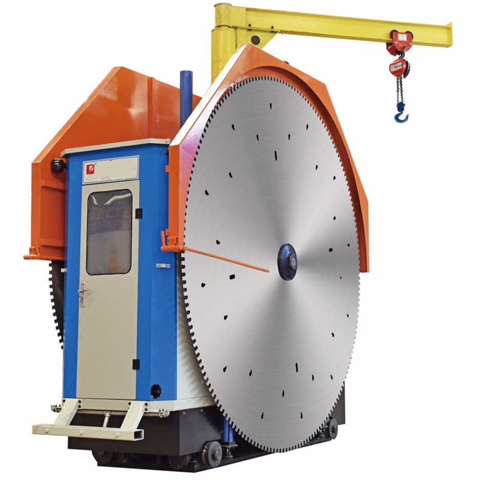 Double Blades Granite Mining Machine