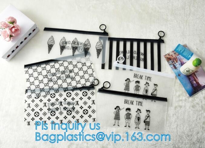 hook hanger zip lock plastic sock packaging bag, Slider Nylon Foldable Luxury Clothing Zip Lock Sealed Vacuum Compressio