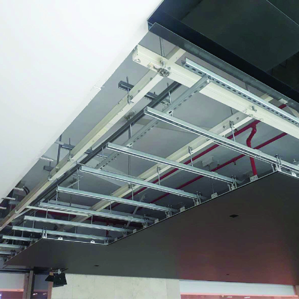 High Strength Slotted C Channel 41mm X 41mm Unistrut For Seismic Bracing Support
