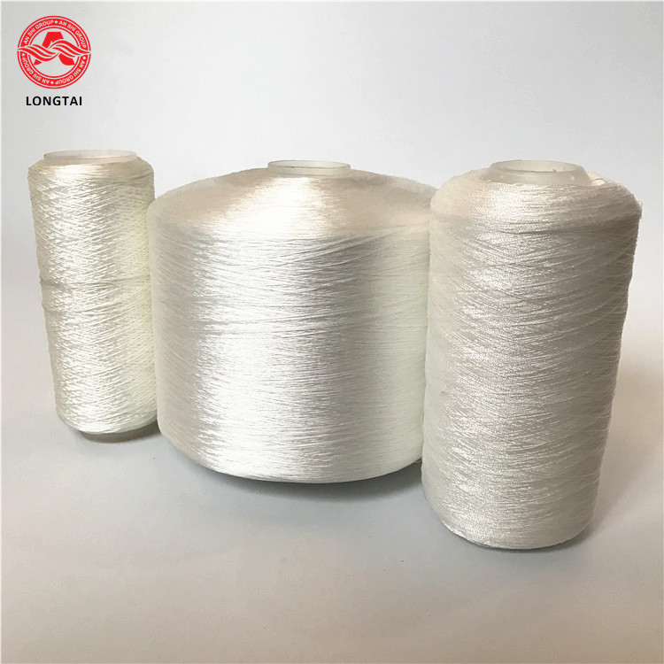 Natural White High Tenacity Polyester Rip Cord Easy Removal for Cable Jacket