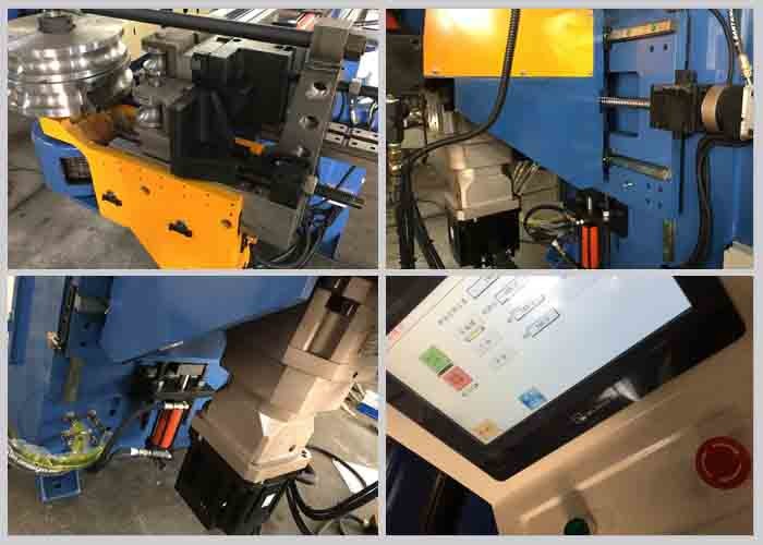 Multi Axis Double Moulds Full Automatic Pipe Bender With Assistant Pushing Function