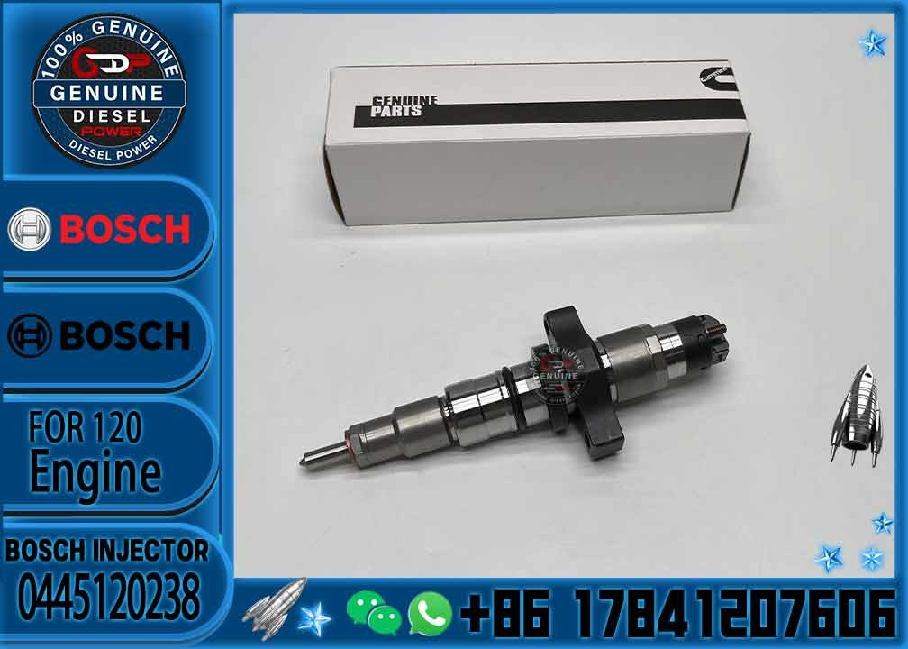 Factory Sale OE Quality Diesel Fuel Common Rail Injector 0445120238 0 445 120 238 5263316 For Dodge Ram 2500 3500 C Ummi