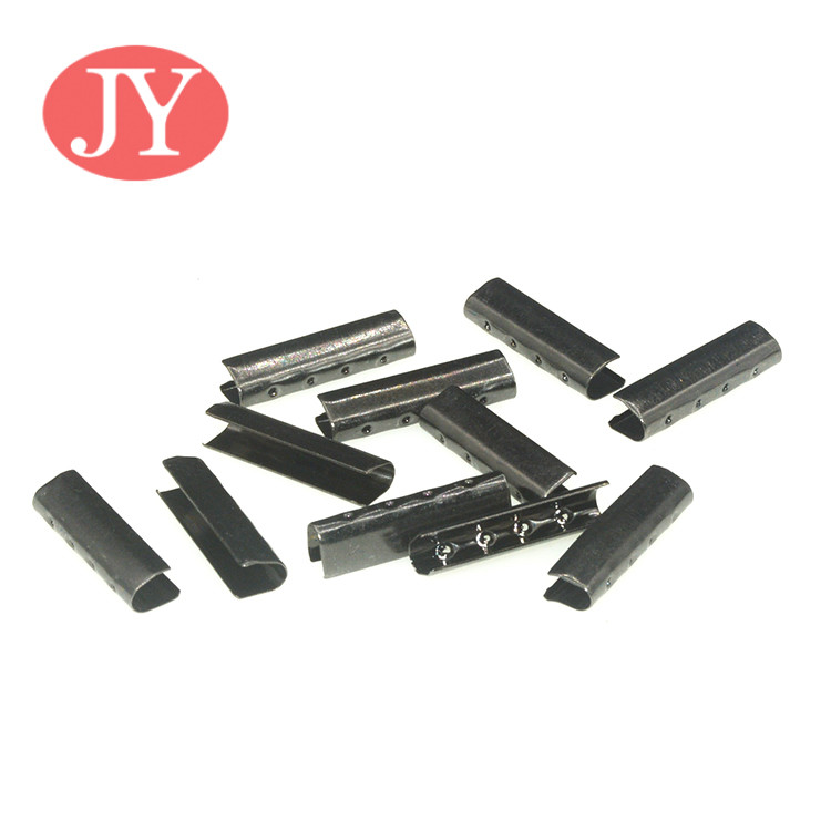 jiayang aglet painting color blue color mesh brass tips aglets brass tip