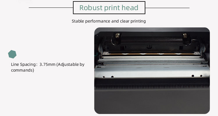 NO Private Mold 3 Inch 80mm Pos Printer Thermal Pos8370 Desktop 80mm Bluetooth Printer