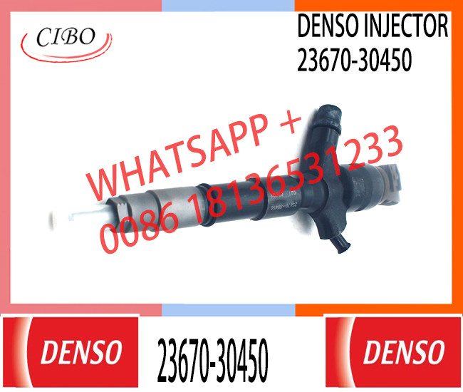 Common Rail Fuel Injector 23670 30450 Hilux Euro 5 295900-0280 295900-0210 23670-30450 23670-39455