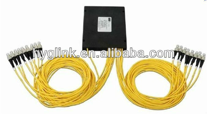 LSZH 1650nm 1x18 1x32 APC/UPC Fiber Optical Splitter
