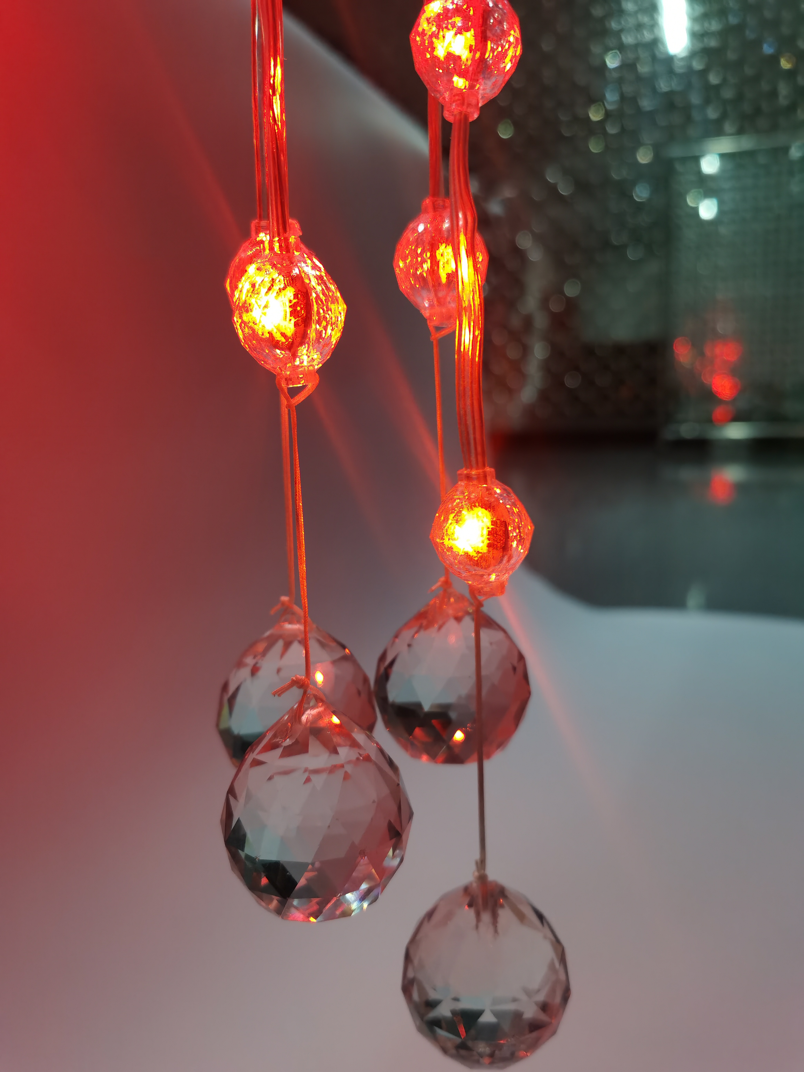 Full Color RGB 3D Pixel LED Crystal Lamp Interactive For Decoration