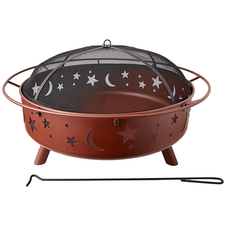 Metal Stamping Firebowl Customized Modern Design Fire Pit Outdoor/Indoor/Garden Corten Steel Bbq Firepit